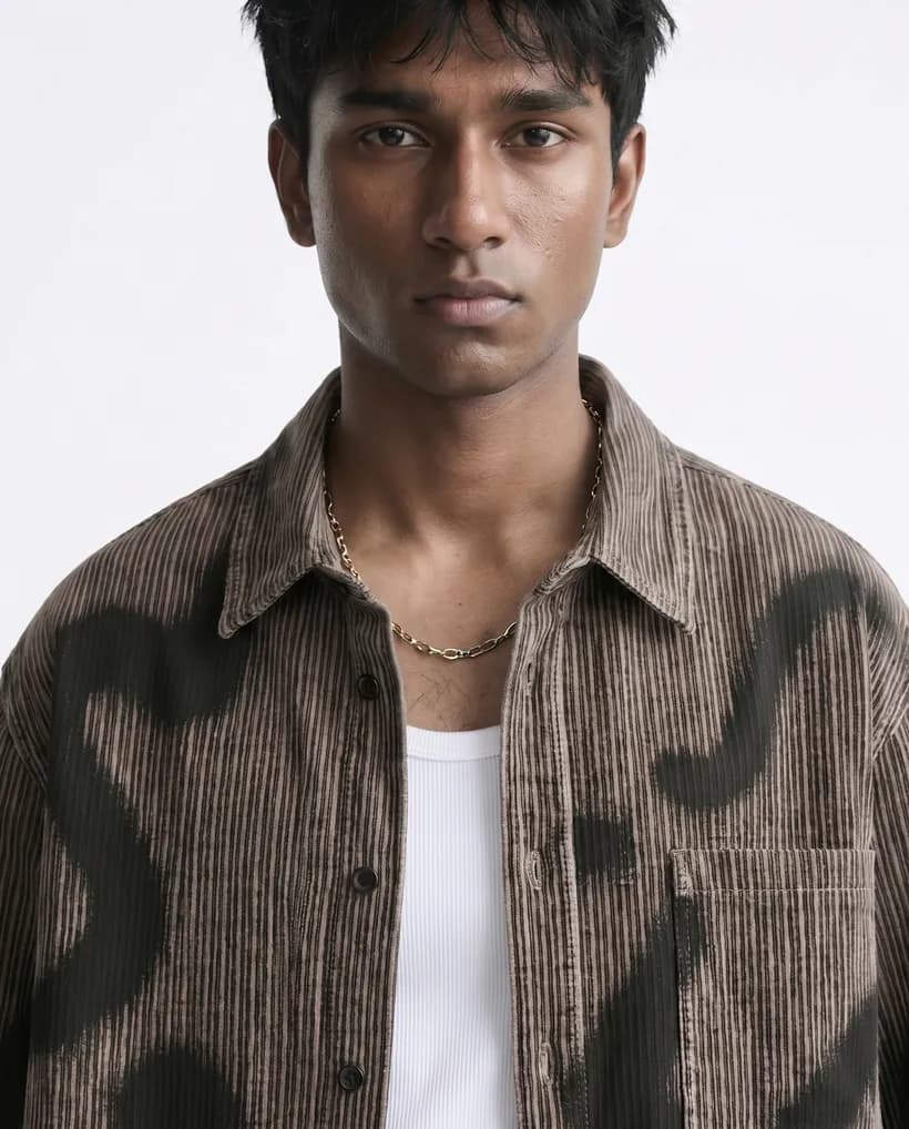 Inkblot Overshirt view 6